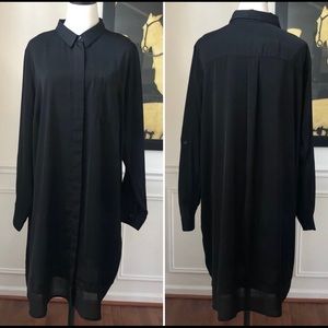 ELOQUII shirt dress